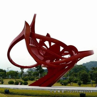 不锈钢小区景观雕塑