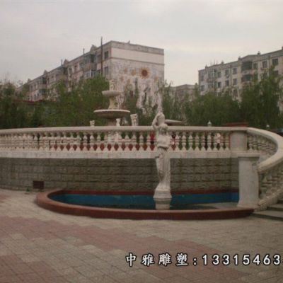 别墅石雕欧式栏杆