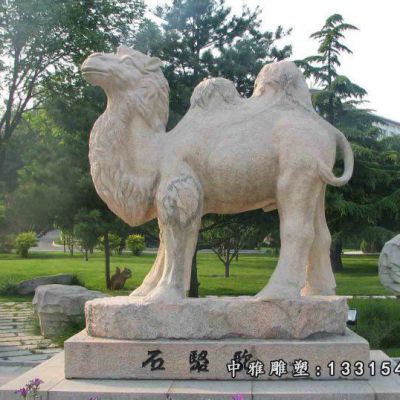 石雕景区骆驼