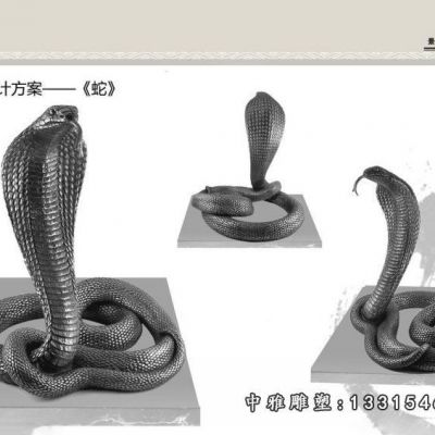 十二生肖铜雕动物