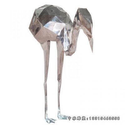 不锈钢动物仙鹤