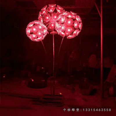 不锈钢发光蒲公英