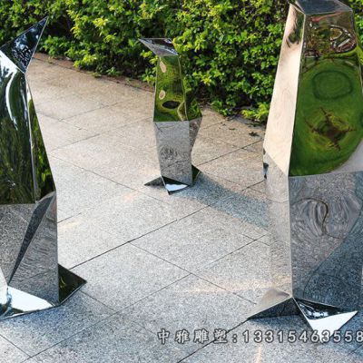 不锈钢动物企鹅