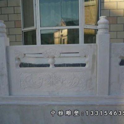 石雕汉白玉栏板
