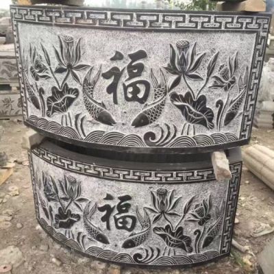 石雕庭院仿古水缸