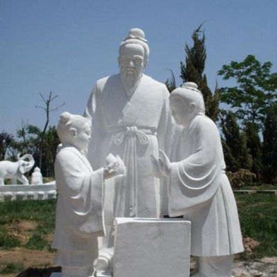 石雕孔融让梨雕塑