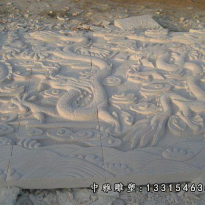 石浮雕广场景观雕塑