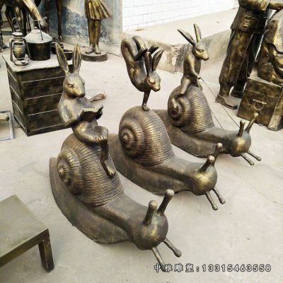 铜雕广场蜗牛