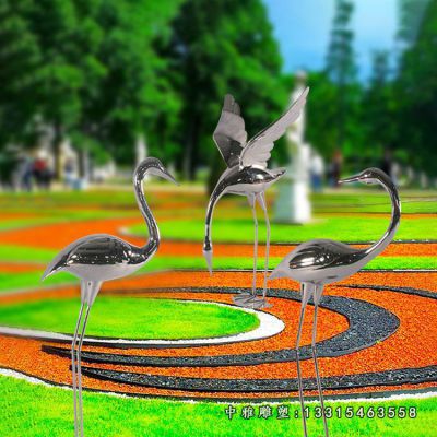 不锈钢祥瑞仙鹤