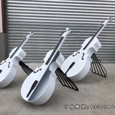 不锈钢小提琴景观