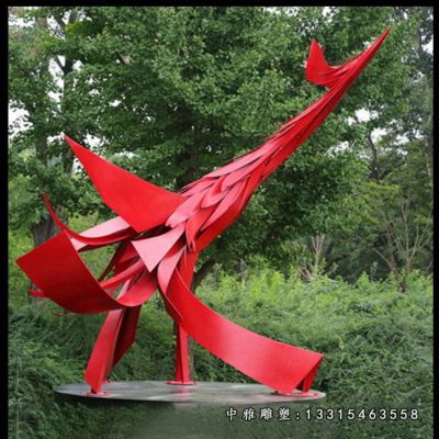 不锈钢神兽凤凰