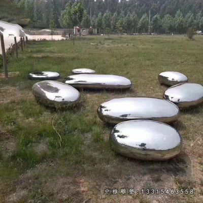 不锈钢公园景观石雕塑