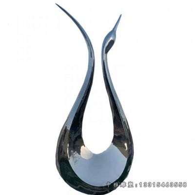 不锈钢抽象天鹅