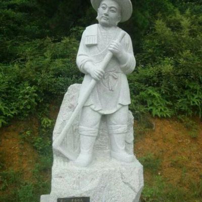 二十四孝人物石雕