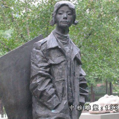 校园铜雕人物雕塑