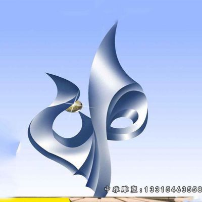 广场风车不锈钢雕塑