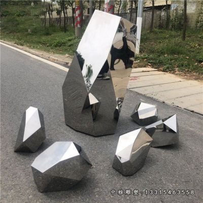 不锈钢公园景观石