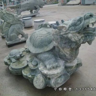 神兽龙龟石雕