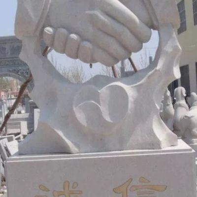 诚信石雕景观摆件