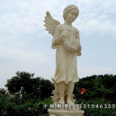 石雕公园天使