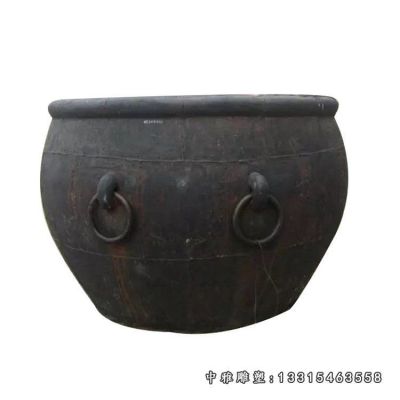 景观铜雕水缸