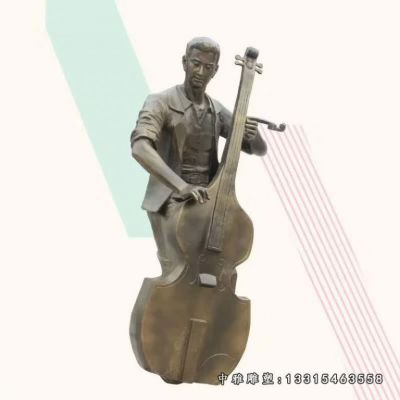 铜雕广场音乐人物