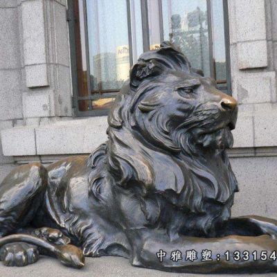 狮子广场铜雕