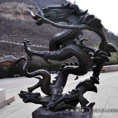 动物铜雕龙雕塑