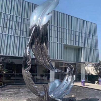 动物羽毛不锈钢摆件