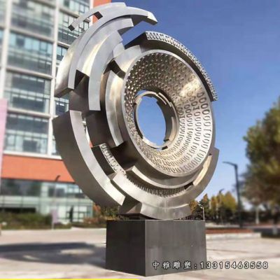 不锈钢抽象齿轮