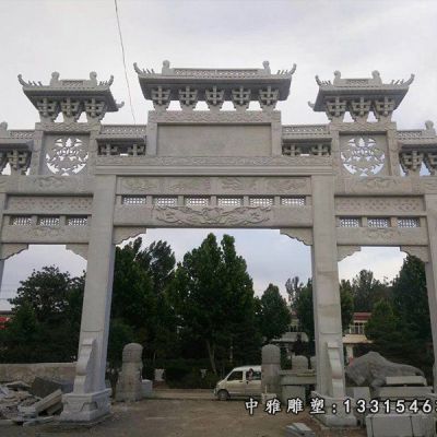 石雕大型牌坊