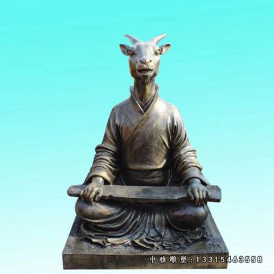 动物铜雕十二生肖