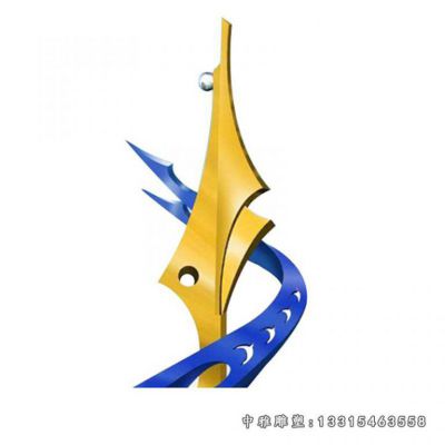 小区景观不锈钢雕塑