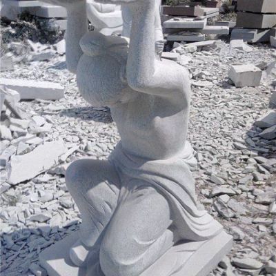 石雕负荆请罪雕塑