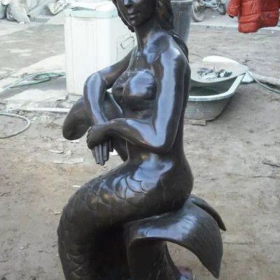美人鱼铜雕雕塑