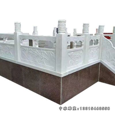 汉白玉石雕升旗台