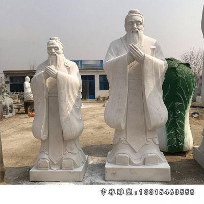 石雕名人孔子