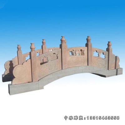 公园石雕桥景观