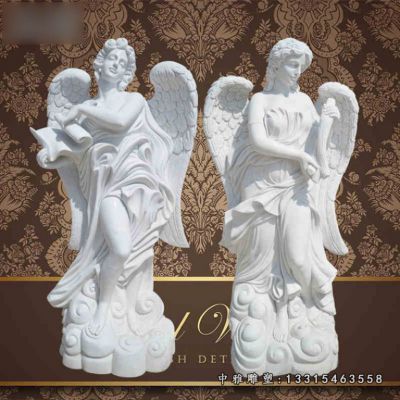 石雕汉白玉天使