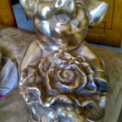 铜雕十二生肖动物