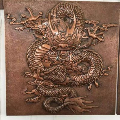 广场铜浮雕景观