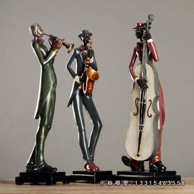 铜雕音乐人物雕塑