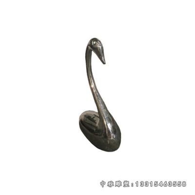 动物天鹅不锈钢雕塑