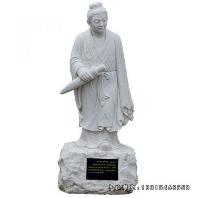 石雕孝道主题人物