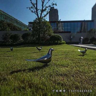 动物鸽子不锈钢摆件