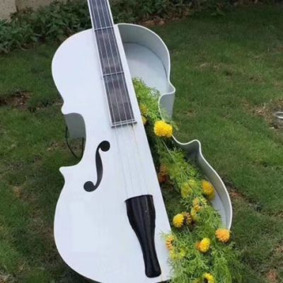 不锈钢广场小提琴