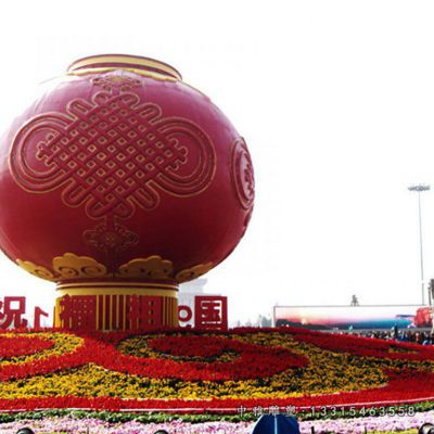 不锈钢灯笼城市雕塑