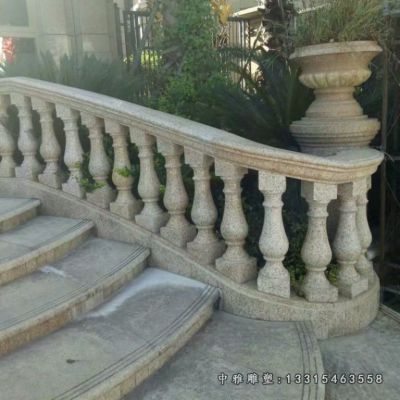 别墅石雕栏杆雕塑