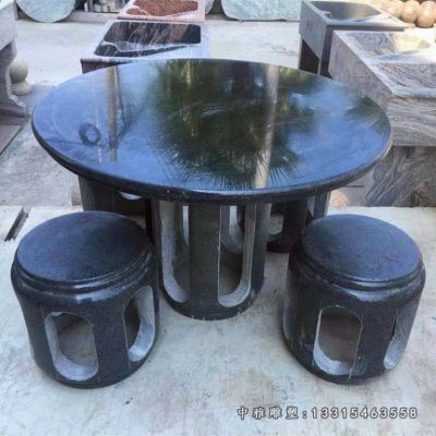 石雕石桌石凳景观雕塑