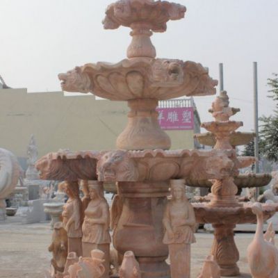 石雕喷泉景观雕塑